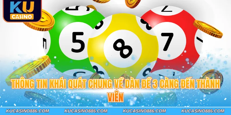 Thông tin khái quát chung về dàn đề 3 càng đến thành viên